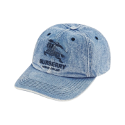 Supreme x Burberry Denim 6-Panel Washed Blue - 22SS