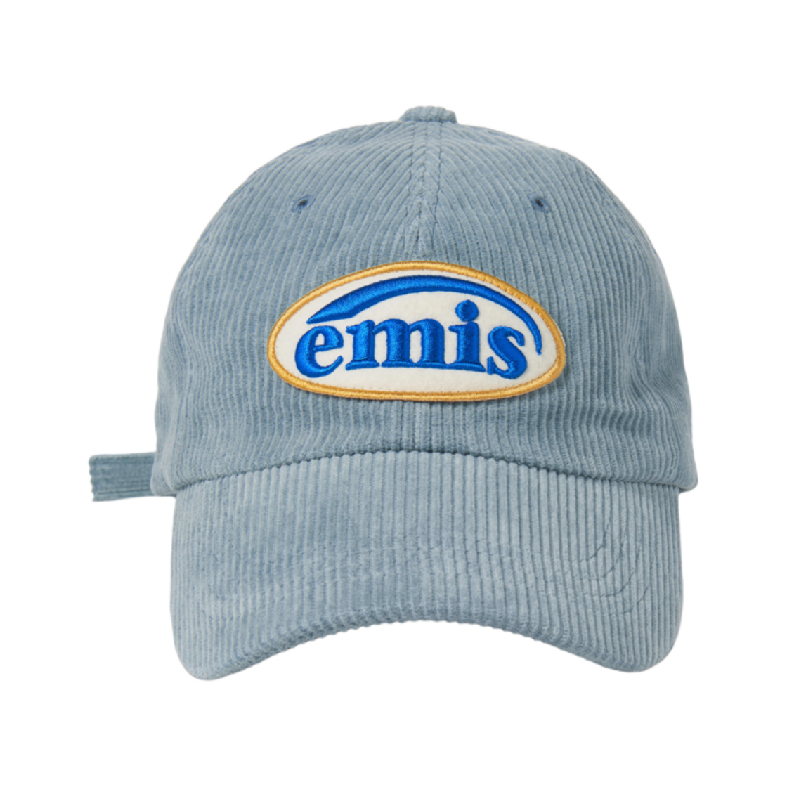 이미스 코듀로이 와펜 볼캡 애쉬 블루(Emis Corduroy Wappen Ball Cap Ash Blue) - 2