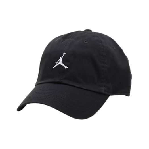 Jordan Club Unstructured Curved Bill Cap Black