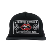Chrome Hearts Chomper Hollywood Trucker Hat Black
