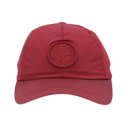 Stone Island 99576 Nylon Metal 6-Panel Cap Red - 24SS