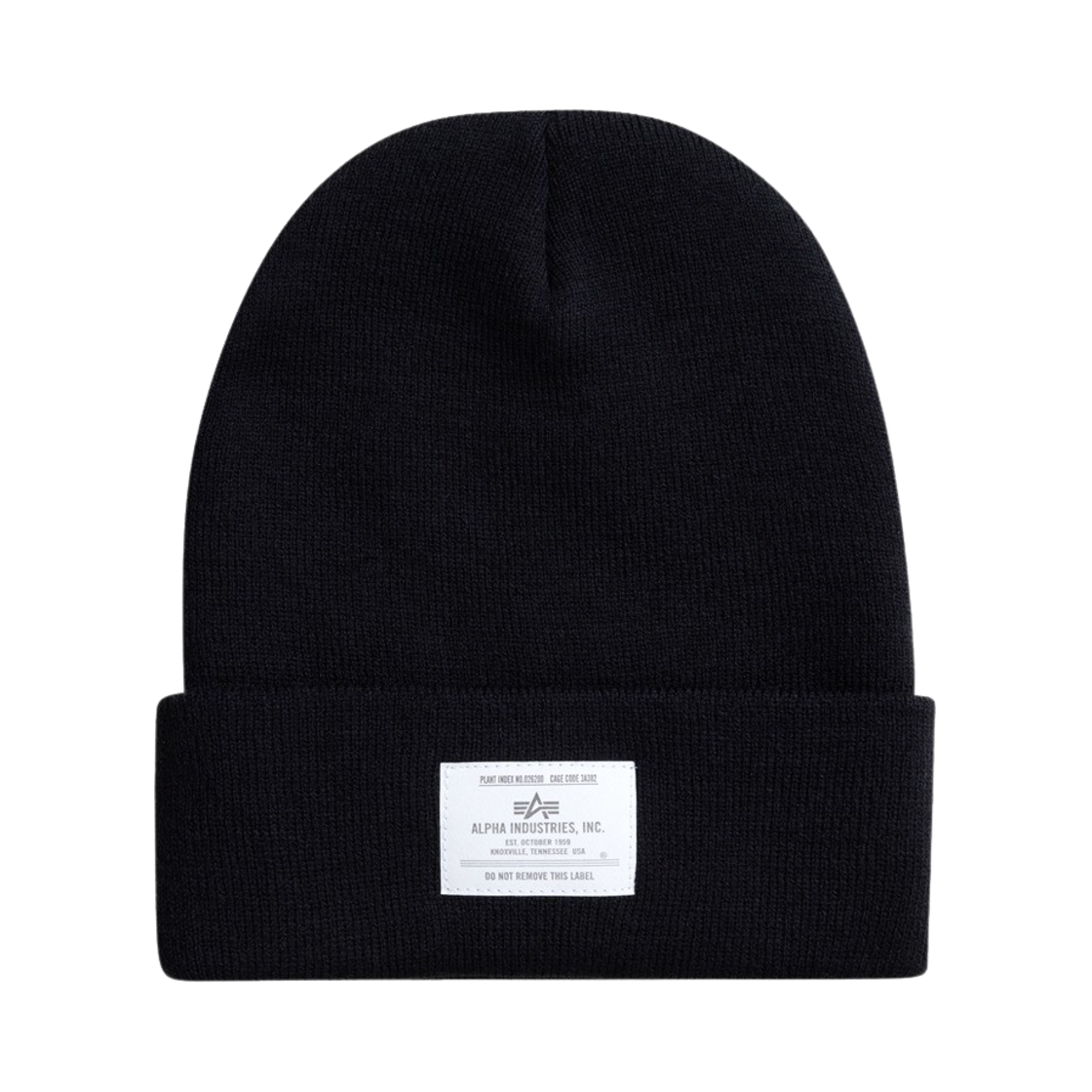 AICOI0000013BLK ALPHA INDUSTRIES Essential Beanie Black