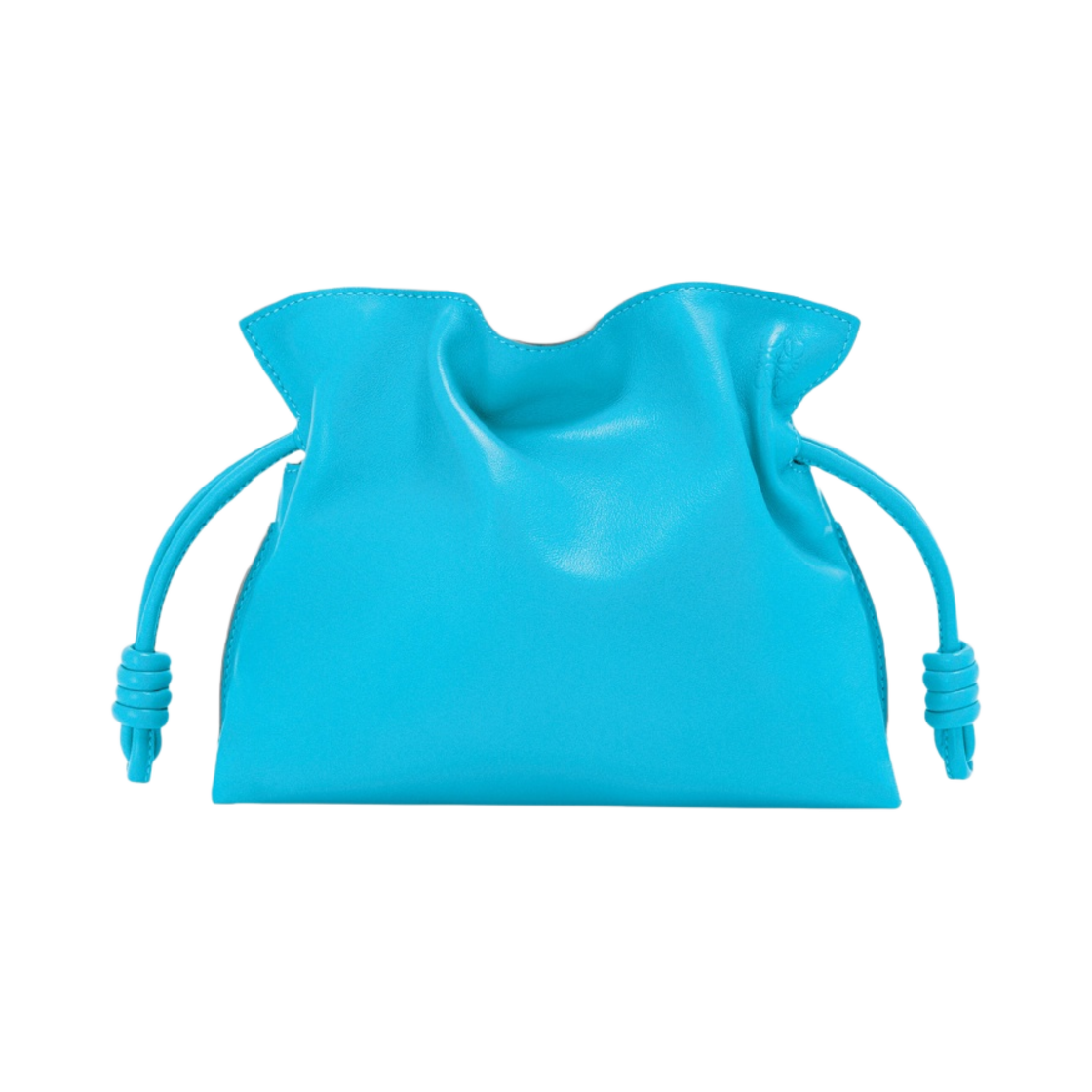 로에베 미니 플라멩코 클러치 나파 카프스킨 시안(Loewe Mini Flamenco Clutch in Nappa Calfskin Cyan) - 1