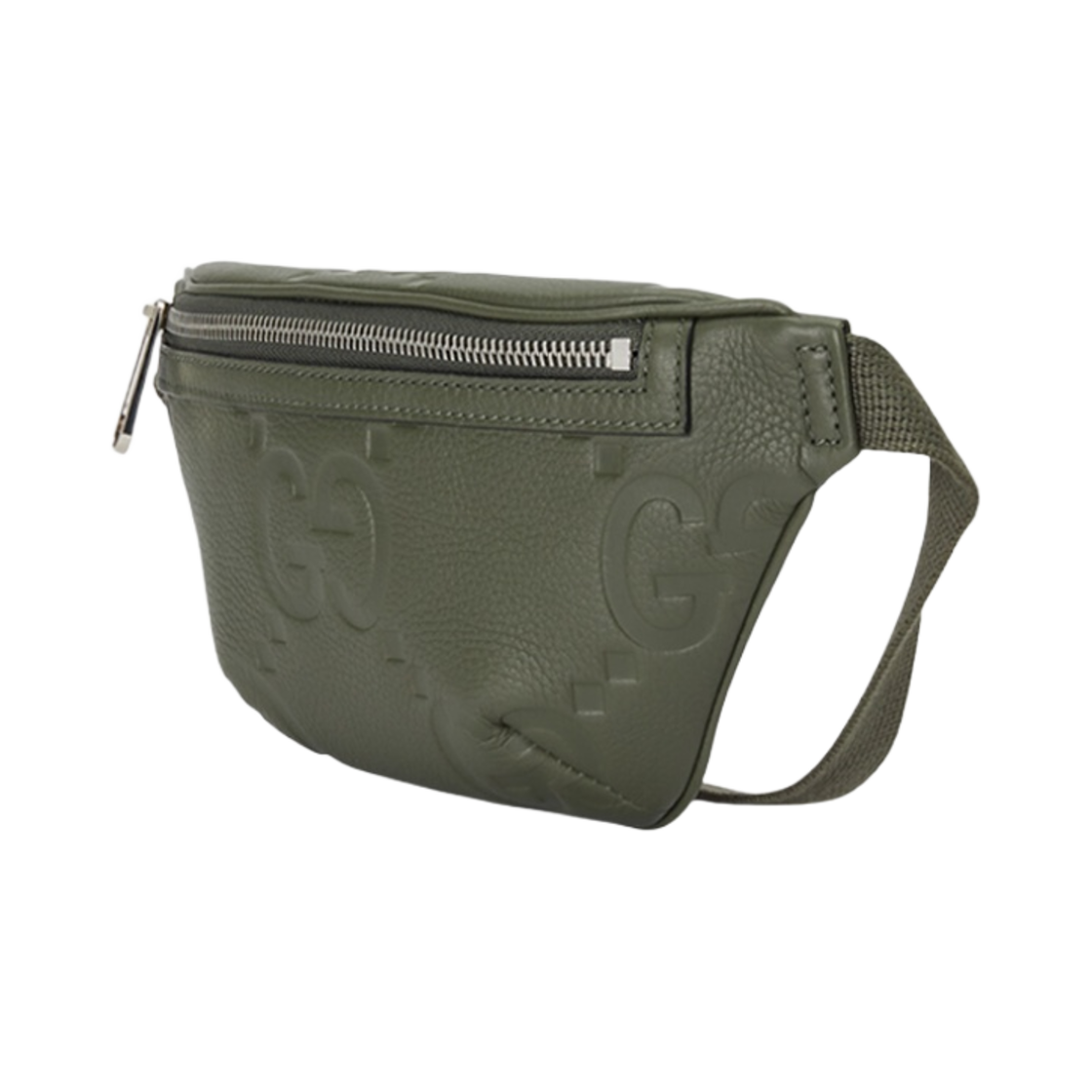구찌 점보 GG 스몰 벨트 백 다크 그린 레더(Gucci Jumbo GG Small Belt Bag Dark Green Leather) - 2