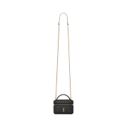 Saint Laurent Gaby Micro Vanity Bag in Lambskin Black