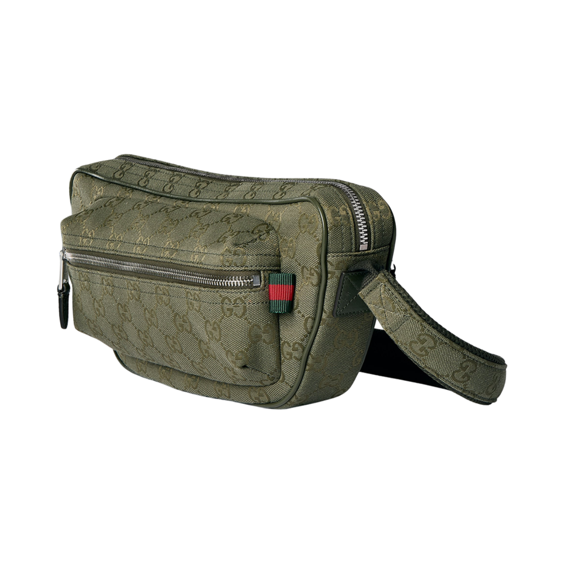 구찌 GG 캔버스 라지 슬링백 포레스트 그린(Gucci GG Canvas Large Slingbag Forest Green) - 2