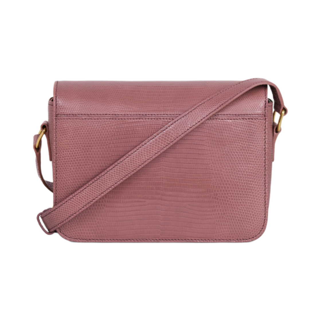 셀린느 틴 트리옹프 백 리자드 빈티지 로즈(Celine Teen Triomphe Bag in Lizard Vintage Rose) - 3