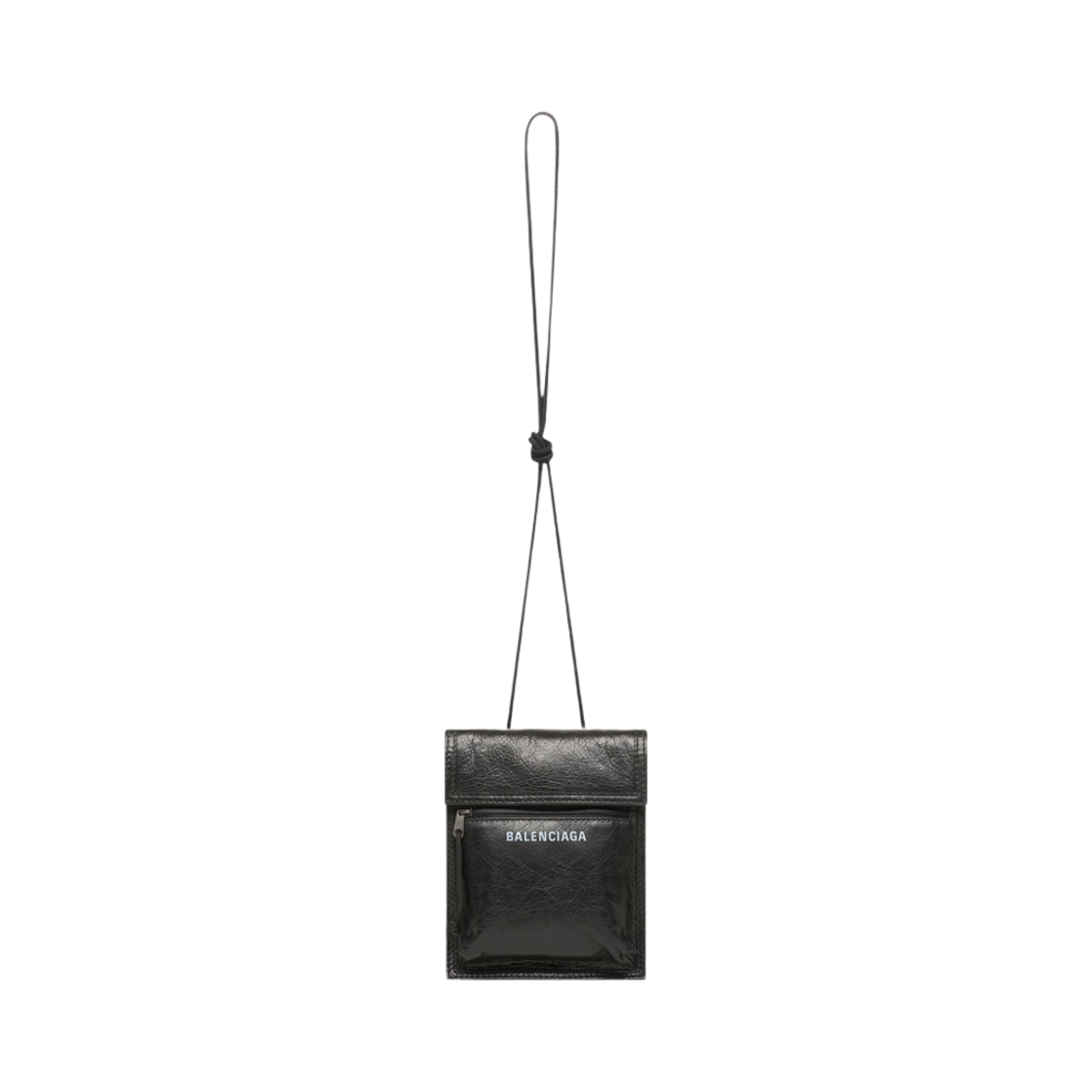 발렌시아가 익스플로러 스몰 스트랩 파우치 블랙(Balenciaga Explorer Small Pouch with Strap Black) - 3
