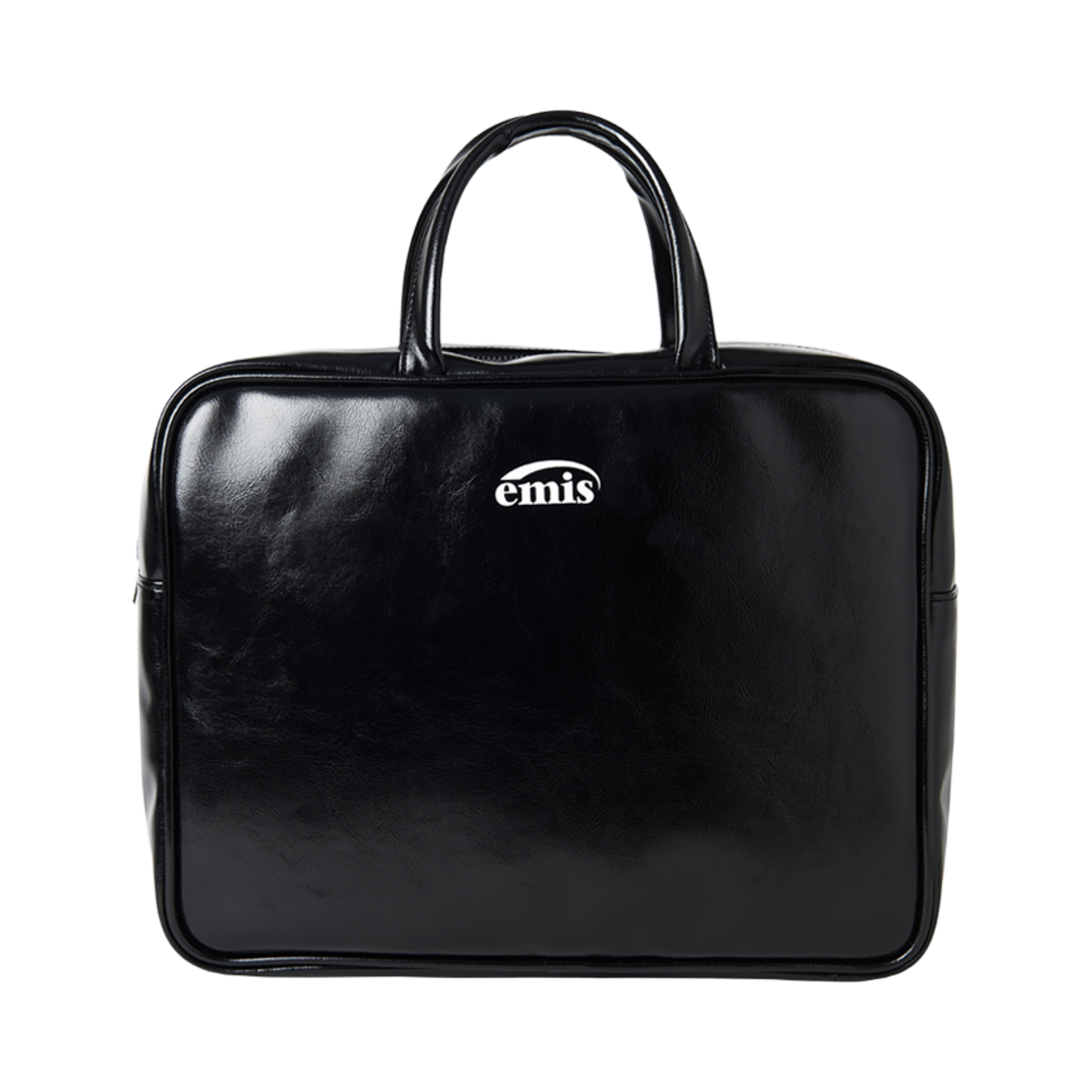 이미스 뉴 로고 스퀘어 토트백 블랙(Emis New Logo Square Tote Bag Black) - 1
