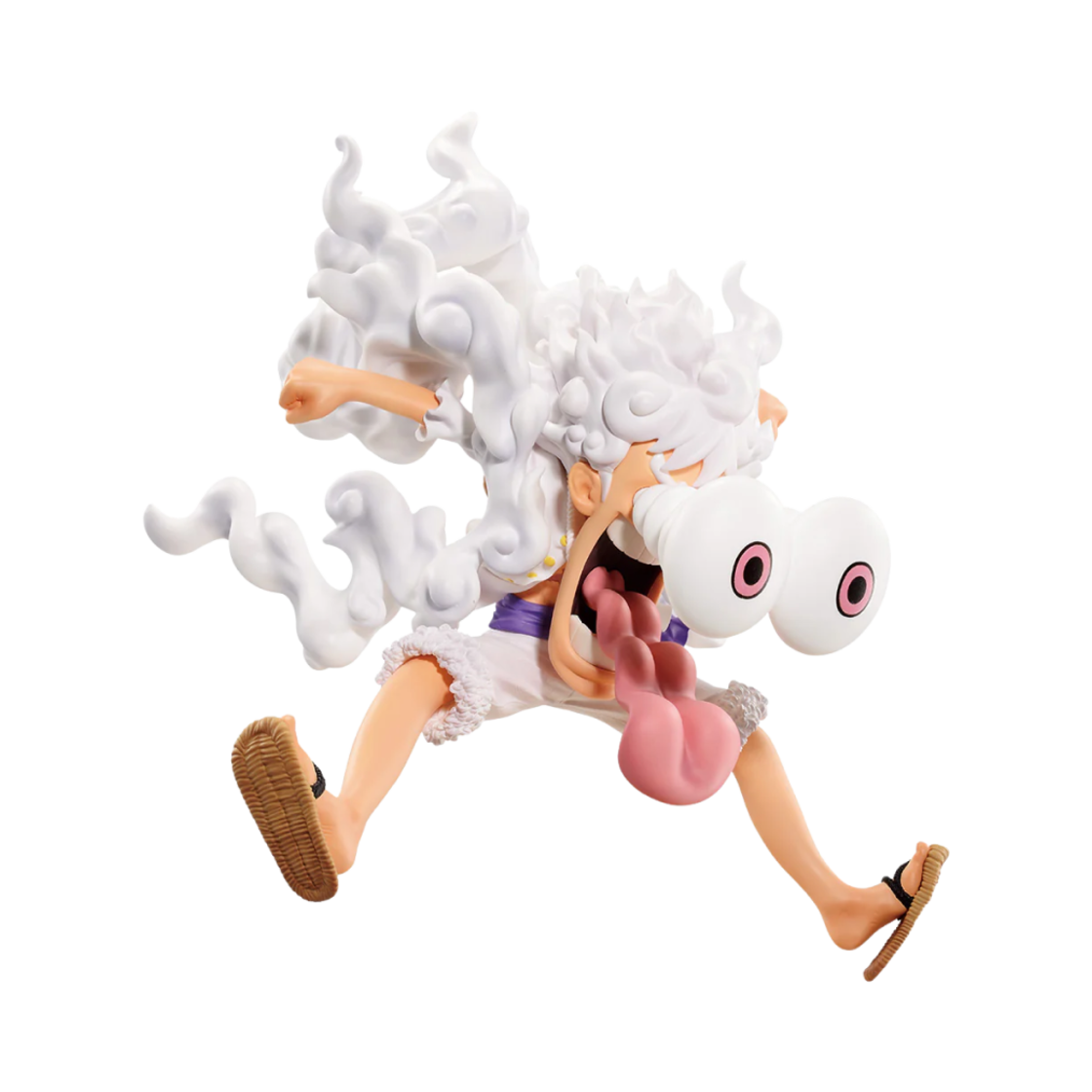 반다이 제일복권  원피스 25주년 해적왕이 되는 길 피규어 라스트 원 상 몽키 D 루피 기어 5(Bandai Ichiban Kuji  One Piece 25th Anniversary Road to the Pirate King Figure Last One Prize Monkey D Luffy Gear 5)