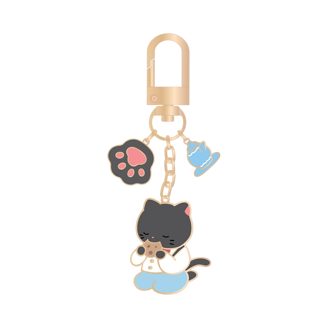 8809810173988 Meow Man Metal Keyring Navi