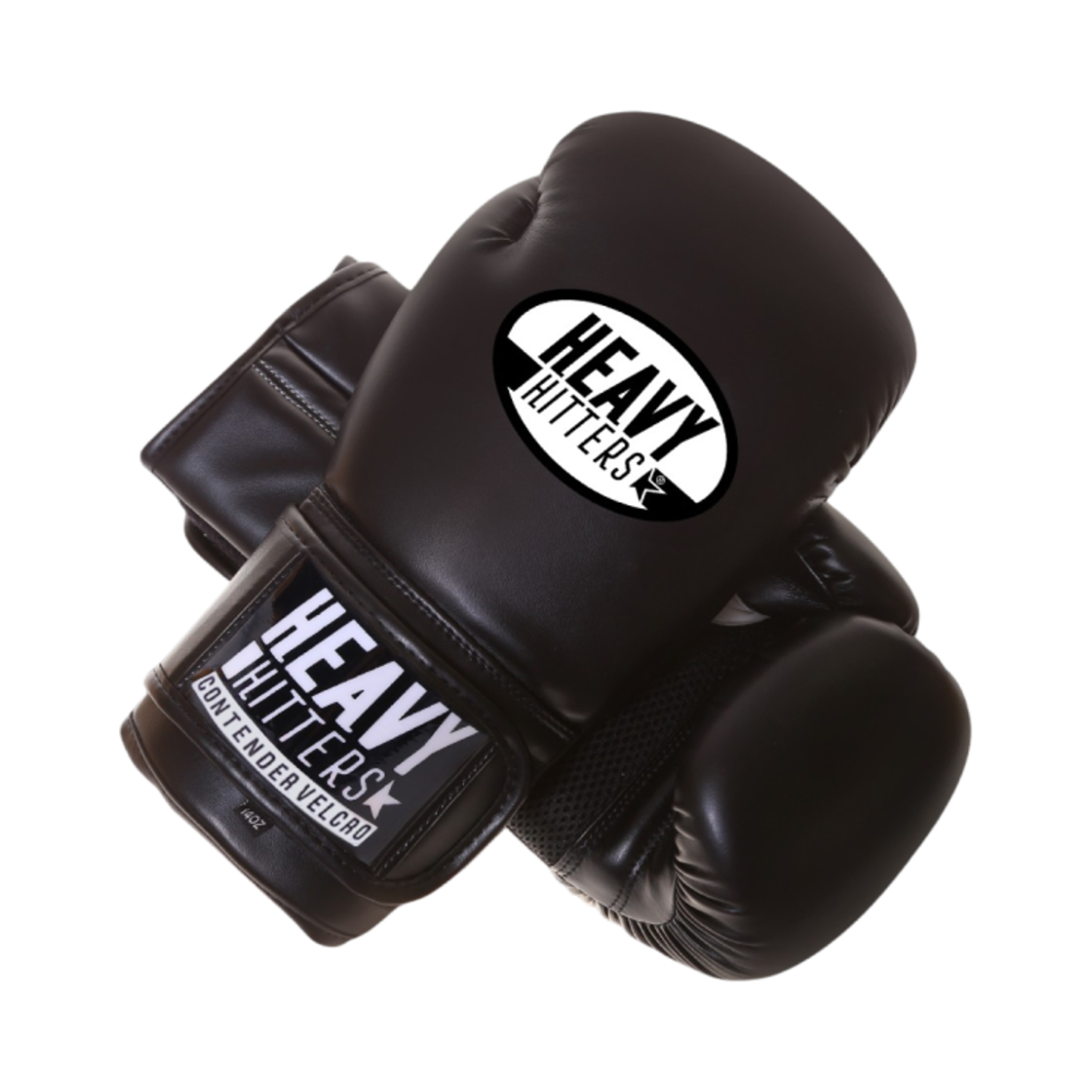 헤비히터 컨텐더 벨크로 복싱 글러브 블랙(Heavy Hitter Contender Velcro Boxing Gloves Black)