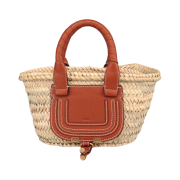 Chloe Marcie Mini Basket Tan