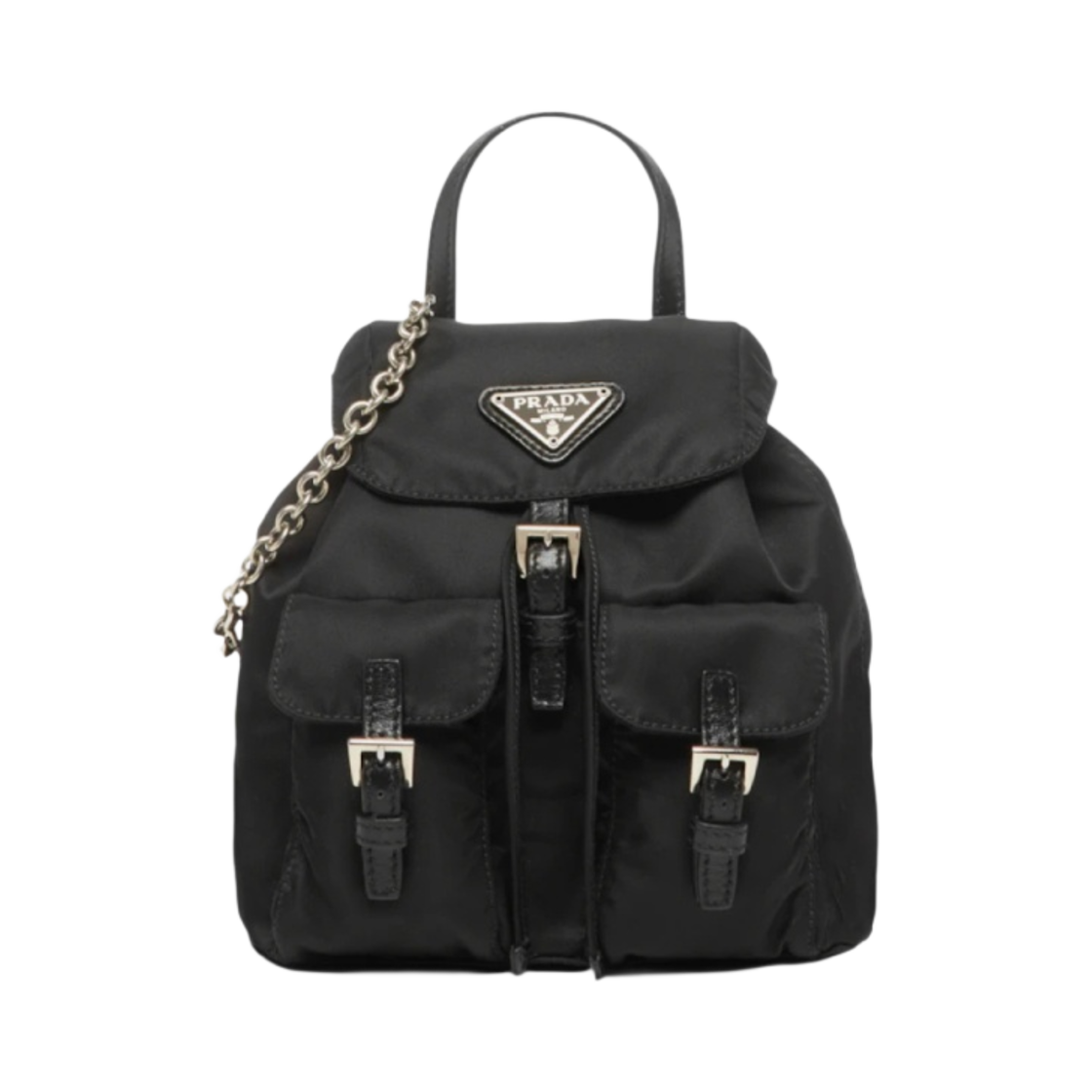 1BH029-RV44-F0002 Prada Re-Nylon Mini Backpack Black