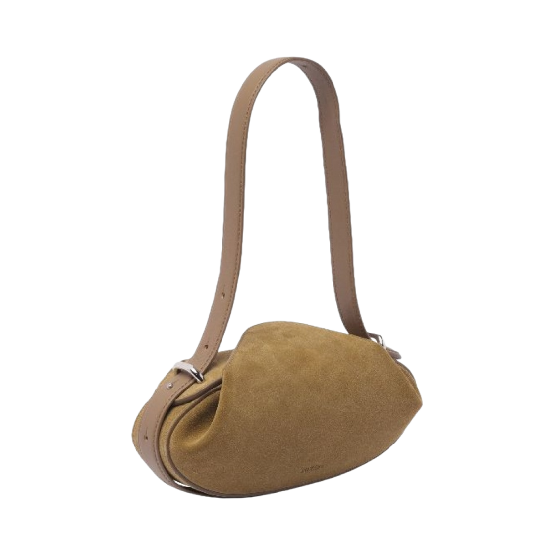 유제피 디너 롤 스웨이드 숄더백 카키(Yuzefi Dinner Roll Suede Shoulder Bag Khaki) - 3