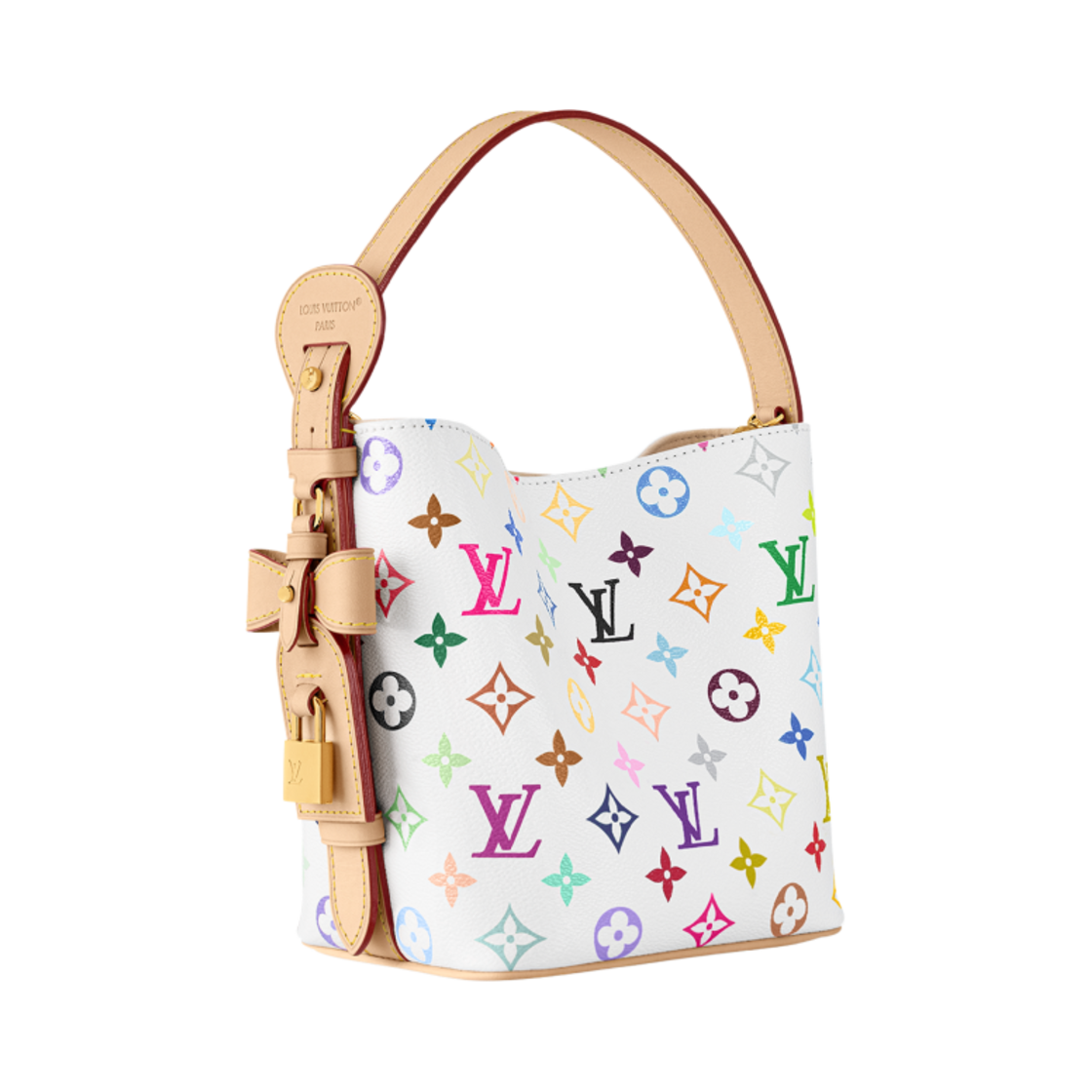 루이비통 x 무라카미 타카시 올 인 BB 멀티컬러 화이트(Louis Vuitton x Murakami Takashi All in BB Multicolor White) - 2