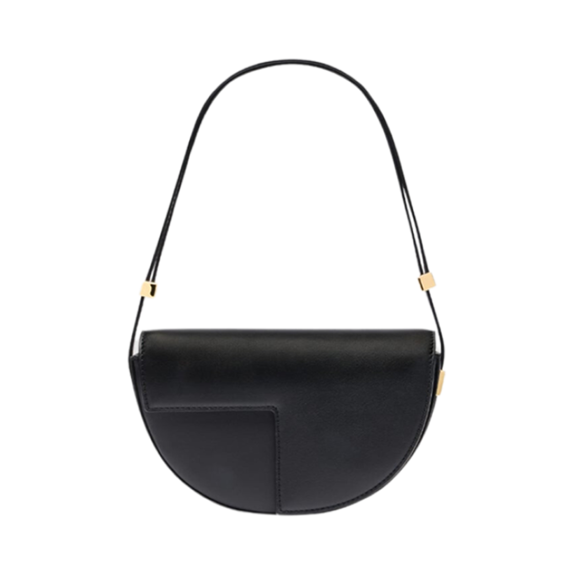 파투 르 쁘띠 파투 백 레더 블랙(Patou Le Petit Patou Bag in Leather Black)