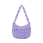 Anoetic Half Moon Cloud Bag Purple
