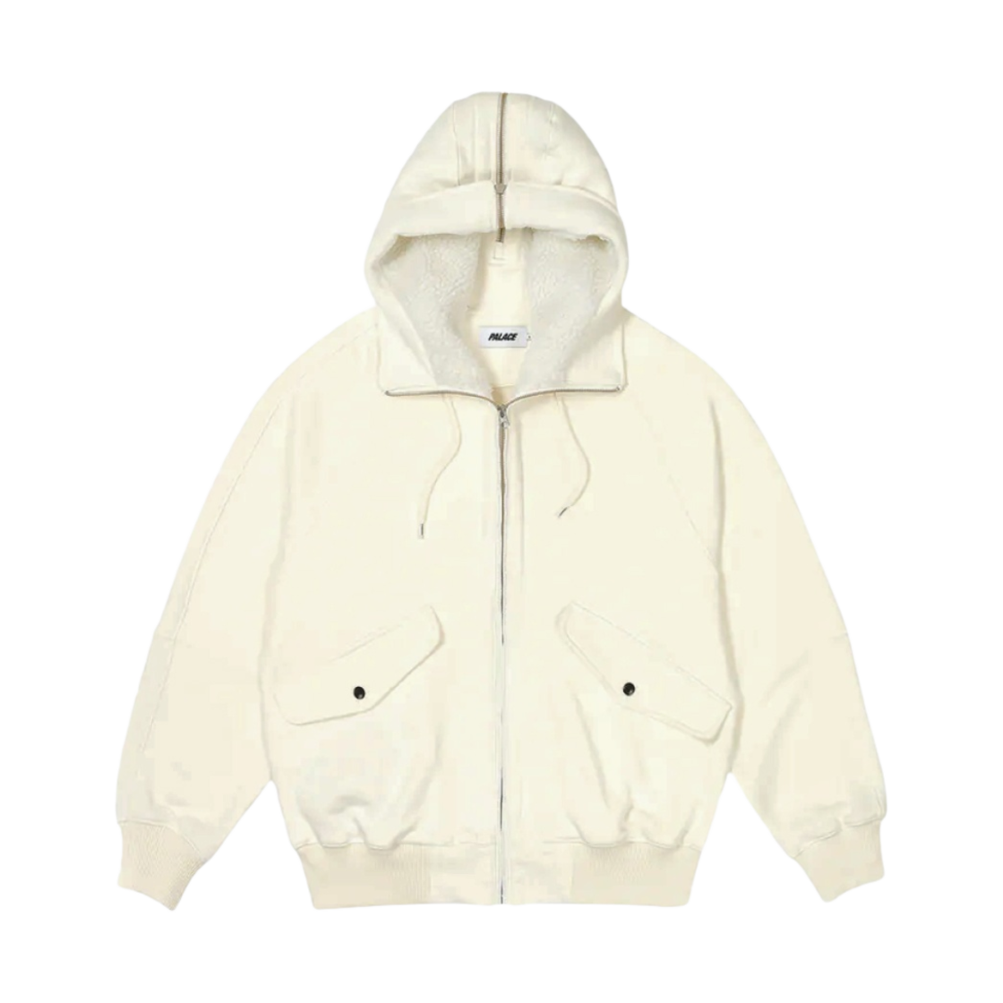 팔라스 스플릿 후드 봄버 스웨트 블랙 - 23FW | Palace | KREAM