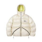 Stussy Micro Ripstop Down Parka Bone