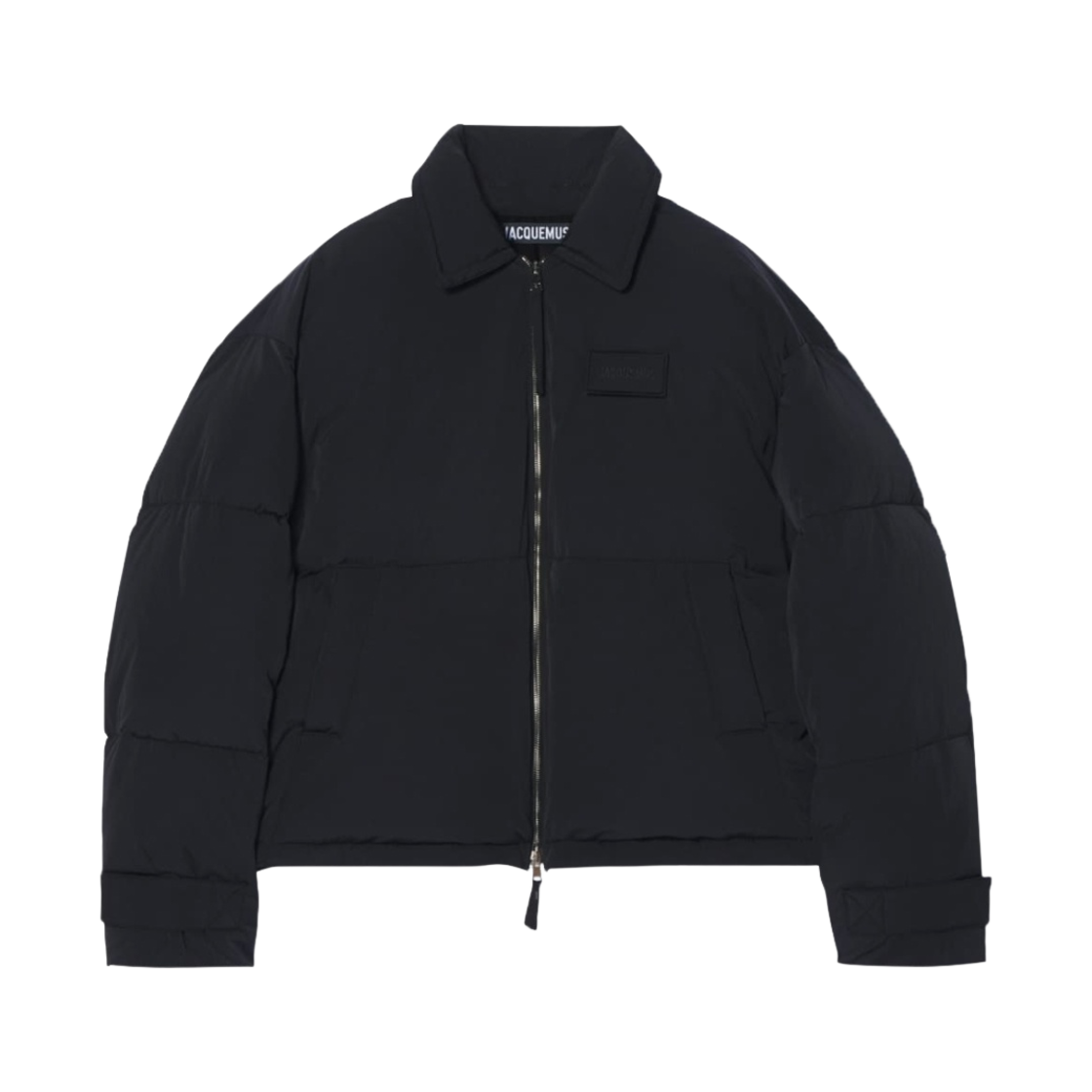 216BL03-216-132990 Jacquemus La Doudoune Flocon Zipped Down Jacket Black