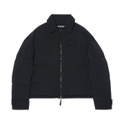 Jacquemus La Doudoune Flocon Zipped Down Jacket Black