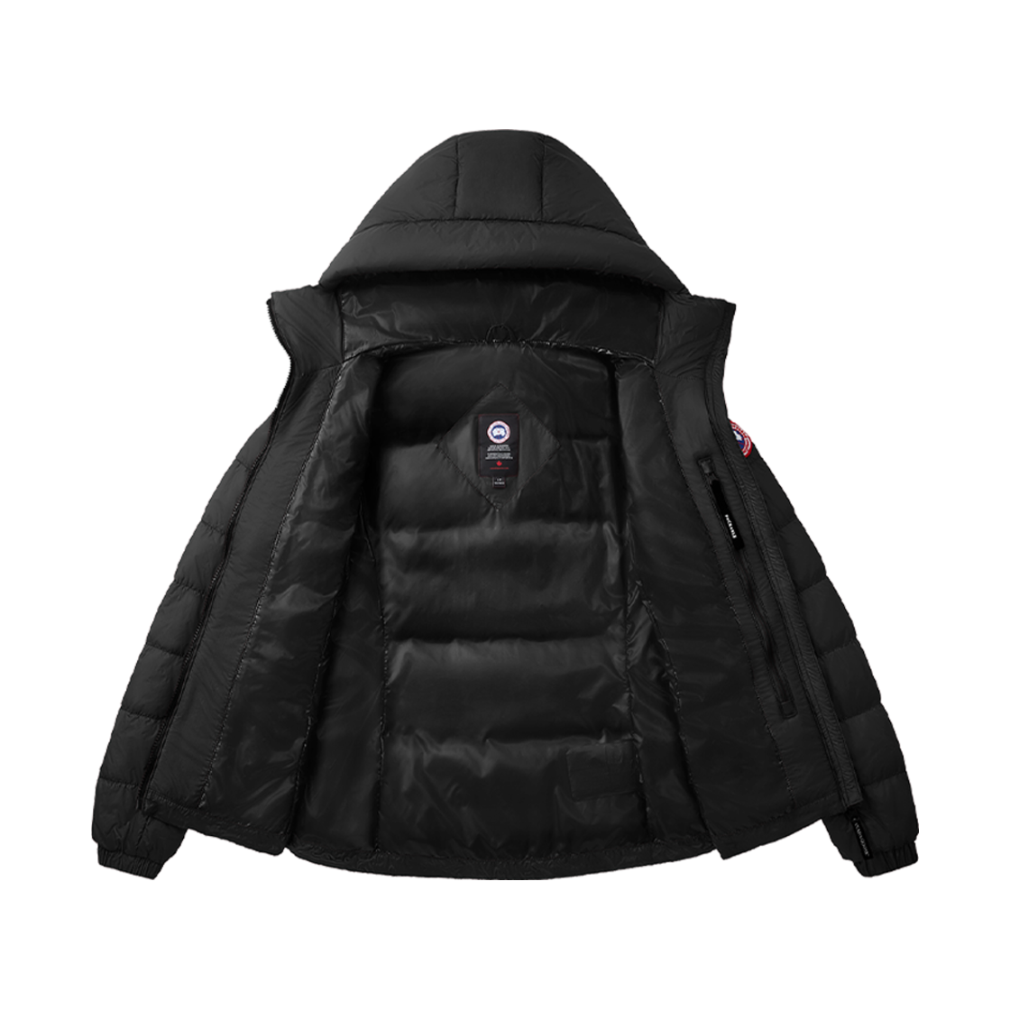 (W) 캐나다 구스 애보트 후디 블랙((W) Canada Goose Abbott Hoody Black) - 2