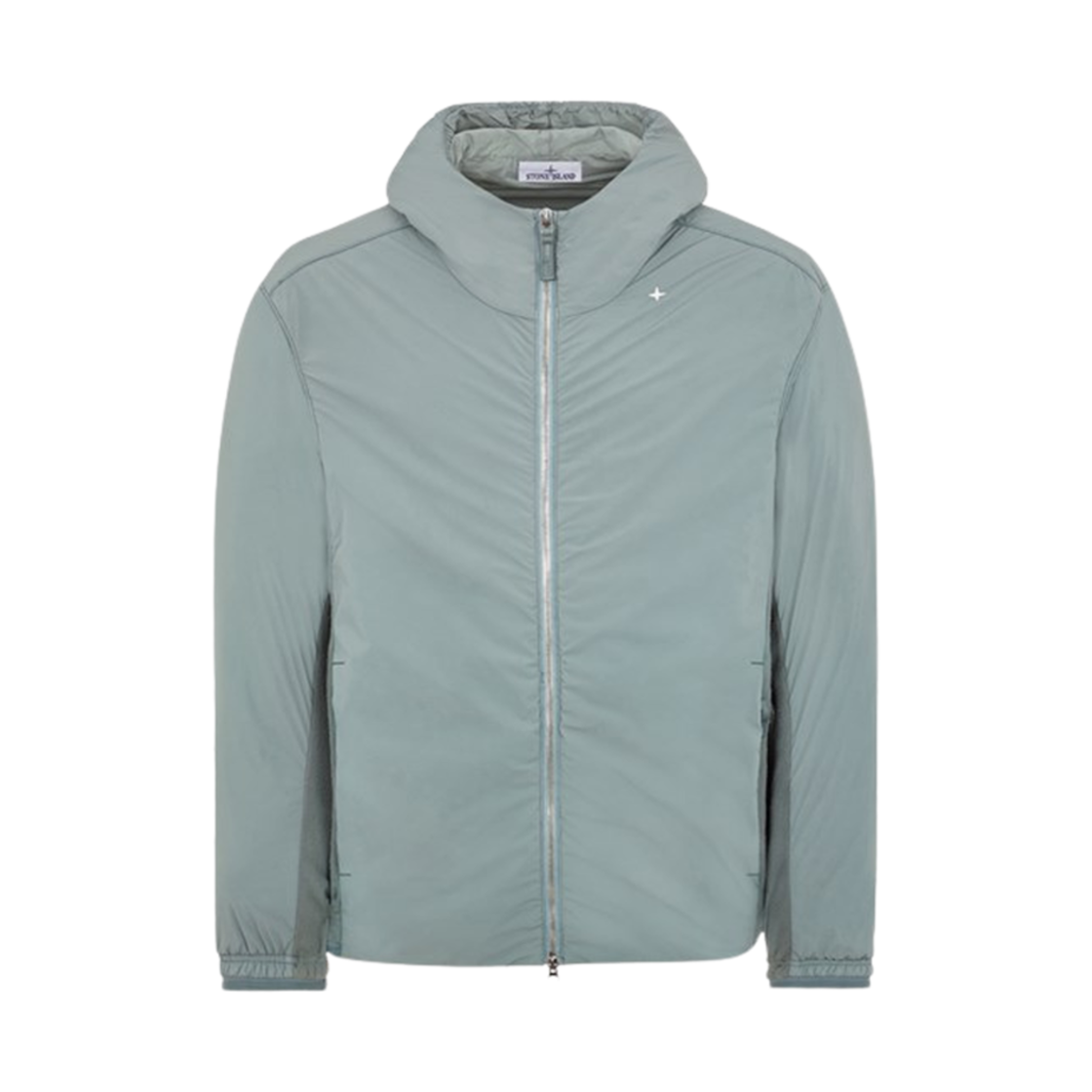 7915405G2-V0055 Stone Island 405G2 Stellina Comfort Tech Composite Polartec Alpha Technology Light Hooded Jacket Sage Green - 23FW
