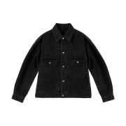 Wooyoungmi Regular Denim Jacket Black - 24FW