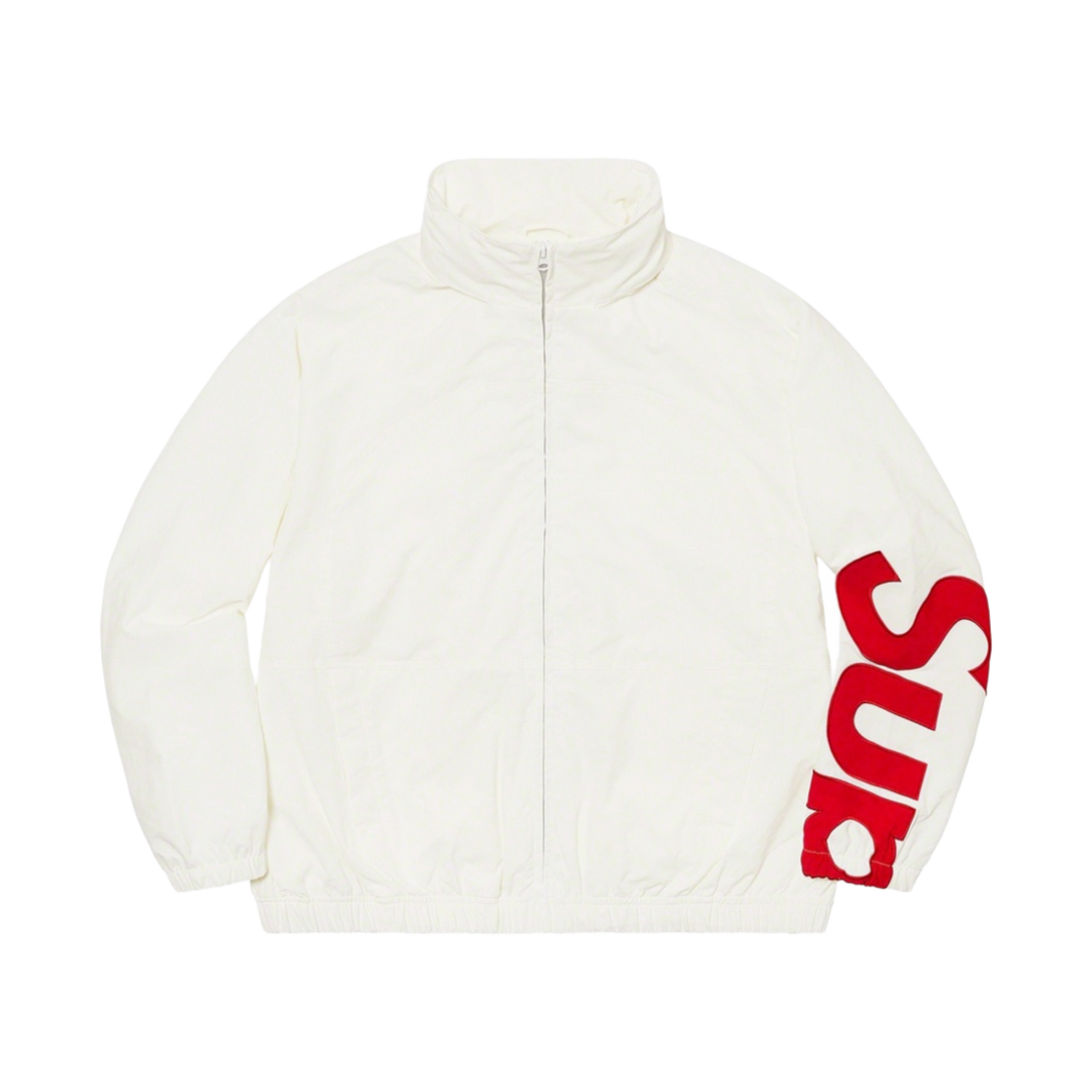 슈프림 스펠아웃 트랙 자켓 화이트 - 21SS(Supreme Spellout Track Jacket White - 21SS) - 1