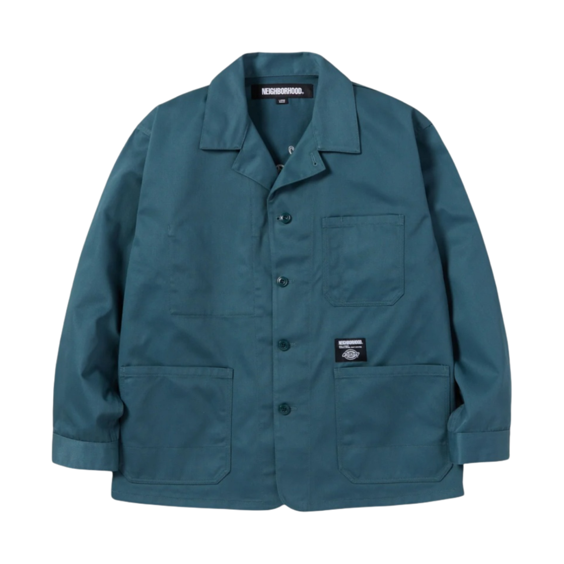 네이버후드 x 디키즈 커버롤 자켓 그린(Neighborhood x Dickies Coverall Jacket Green) - 1