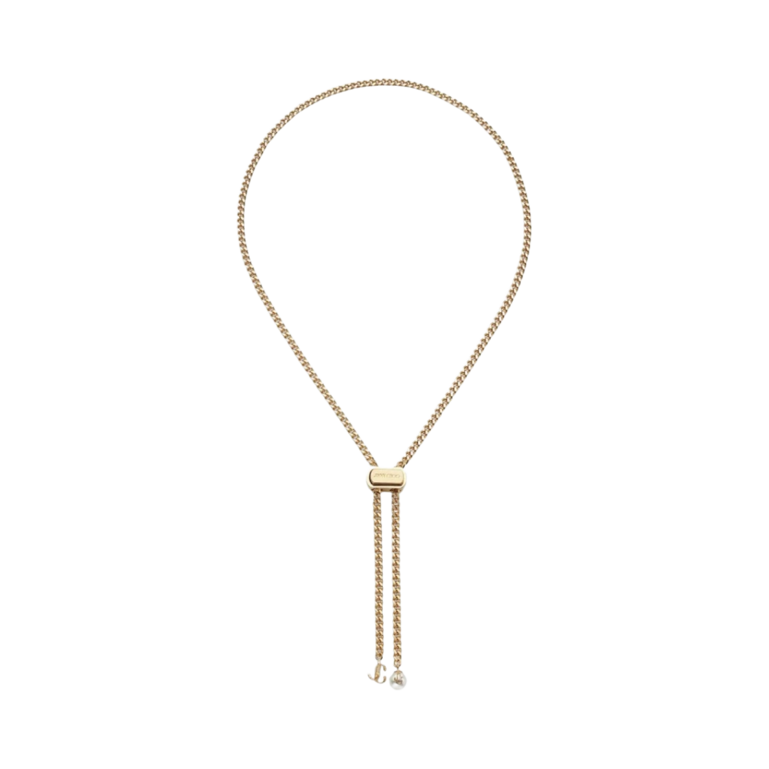 BONBONNECKLACEMFQ (W) Jimmy Choo Bon Bon Necklace Gold