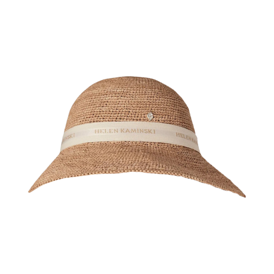 HAT51952 (W) Helen Kaminski Provence Logo 10 Nougat