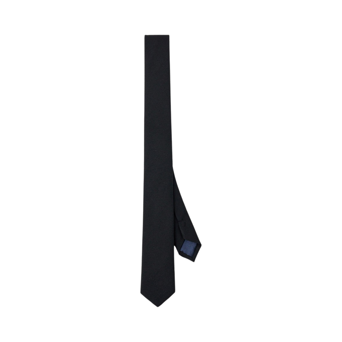 티엔지티 울 블랜디드 슬림 타이 블랙(TNGT Wool Blended Slim Tie Black)