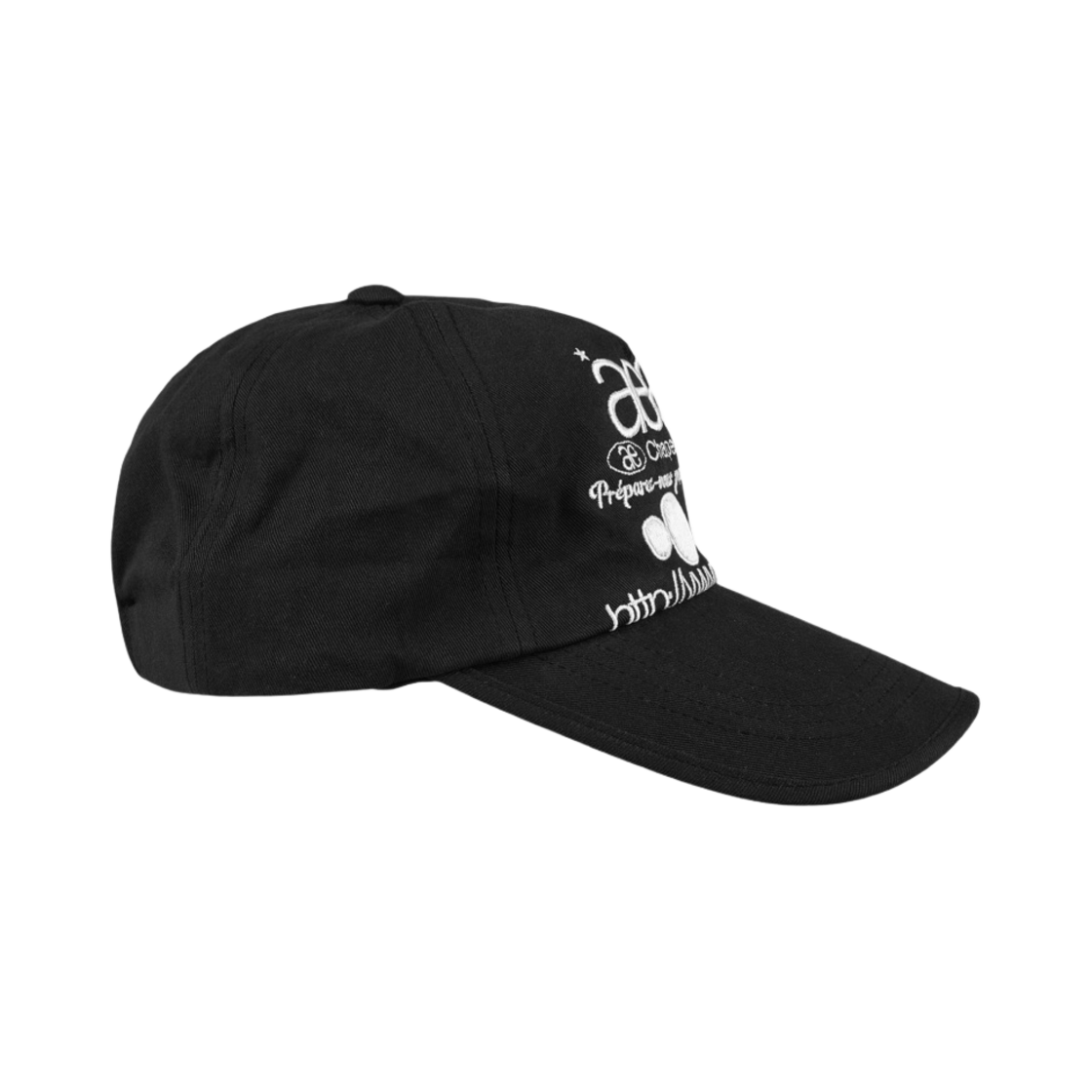 에이에이 웹 로고 5 패널 캡 블랙(Aeae Web Logo 5 Pannel Cap Black) - 4