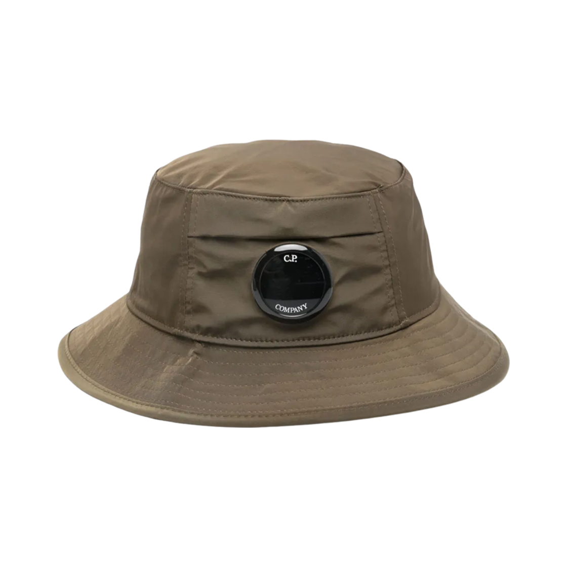 17CMAC367A005904A683 C.P. Company Chrome-R Lens Bucket Hat Ivy Green - 24FW
