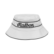 Malbon x TaylorMade Retro Bucket Hat Whtie