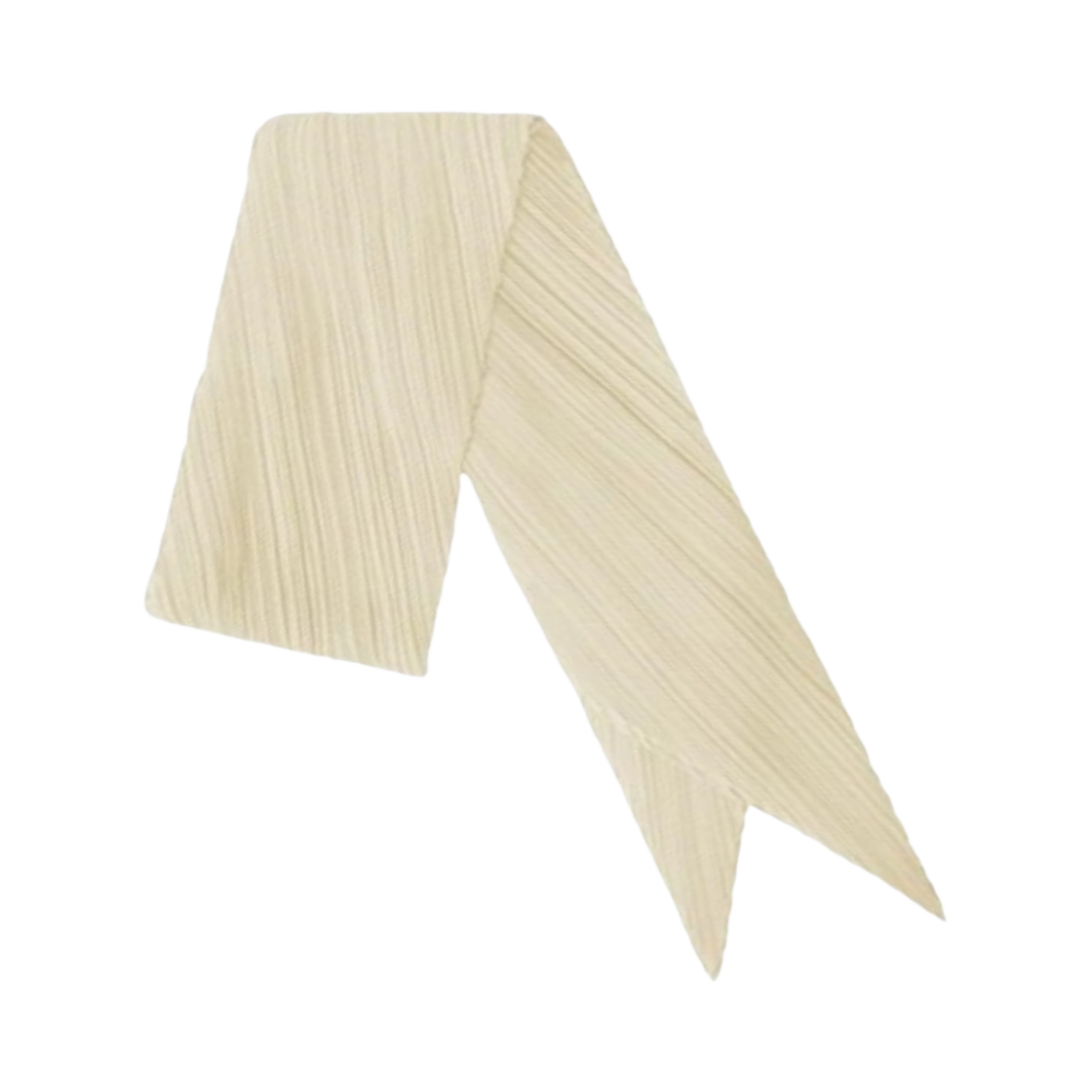 (W) 플리츠 플리즈 이세이 미야케 베이직 스카프 베이지((W) Pleats Please Issey Miyake Basic Scarf Beige)