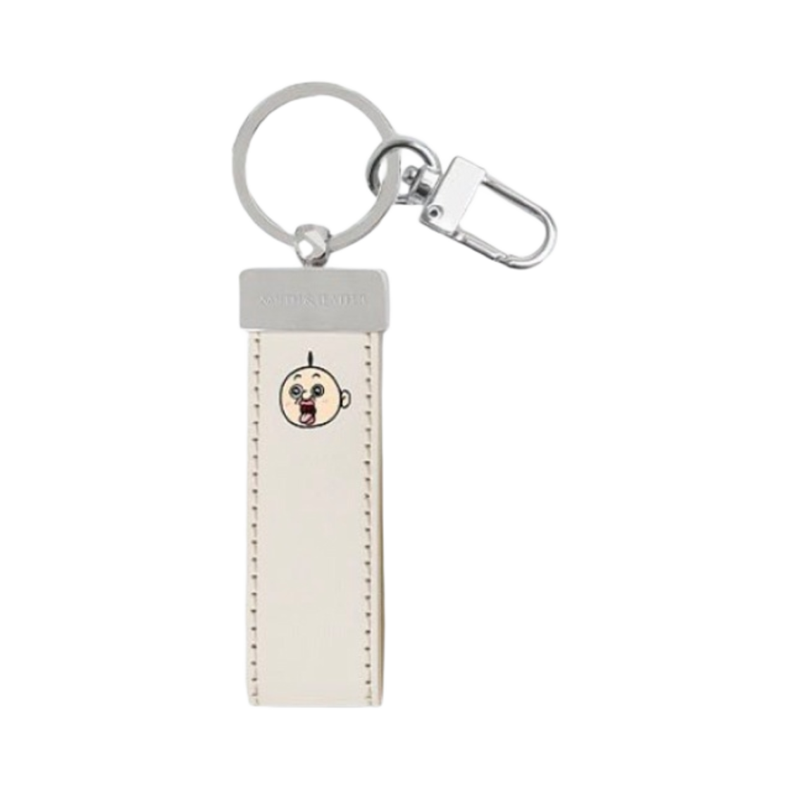 스미스 앤 레더 x 빵빵이 스틴 키링 베이지(Smith & Leather x Bbangbbang Stin Keyring Beige)