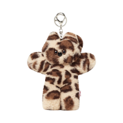 Lelbobrown Little Cat Keyring Let's Play The Guitar With Cheetah