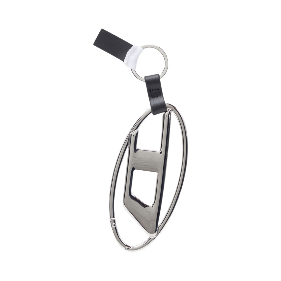 디젤 카라디너 로고 키링 실버