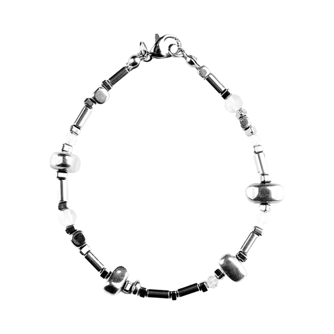 2024FWACC06 Rubati Athens Hematite Bracelet