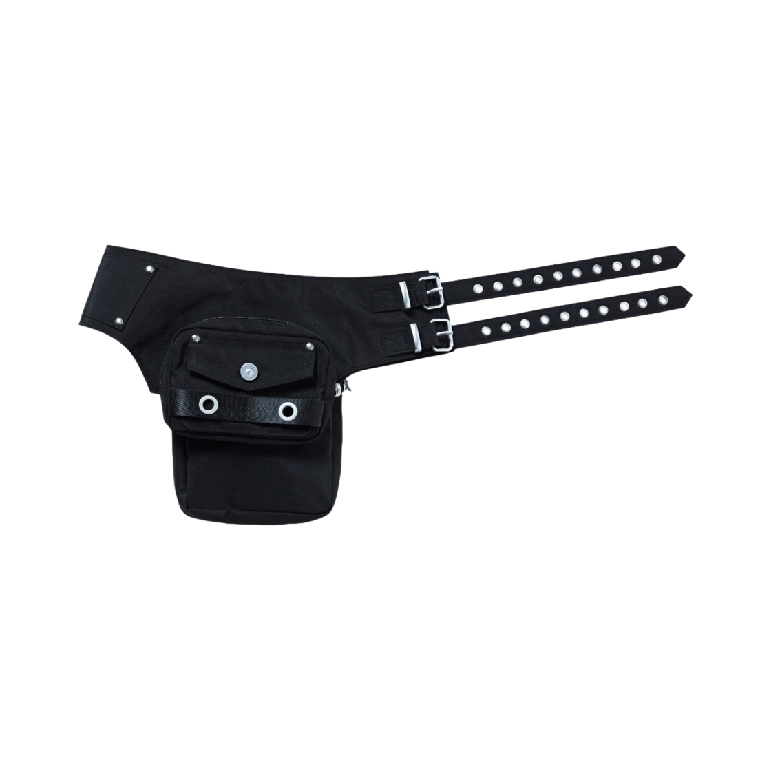 VAK251BT001BK00 Vacant Archive Piper Wide Hipsack Belt Black