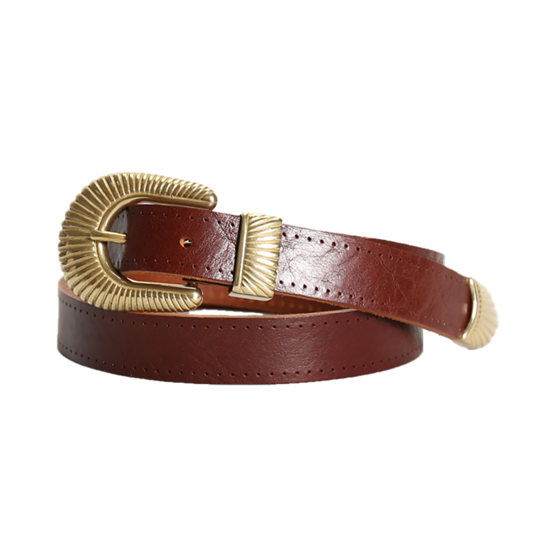 어노인티드 골드 버클 웨스턴 벨트(Anointed Golden Buckle Western Belt)