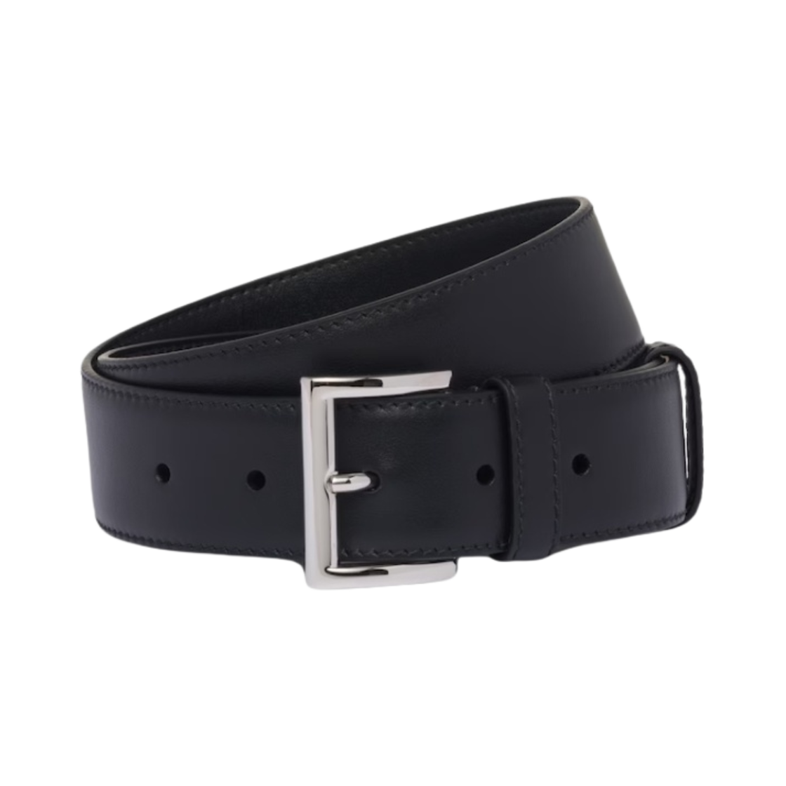 1CC545-8NQ-F0002 (W) Prada Leather Belt Black