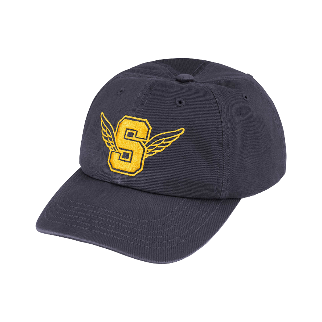 슈프림 윙스 로고 6-패널 네이비 - 25SS
