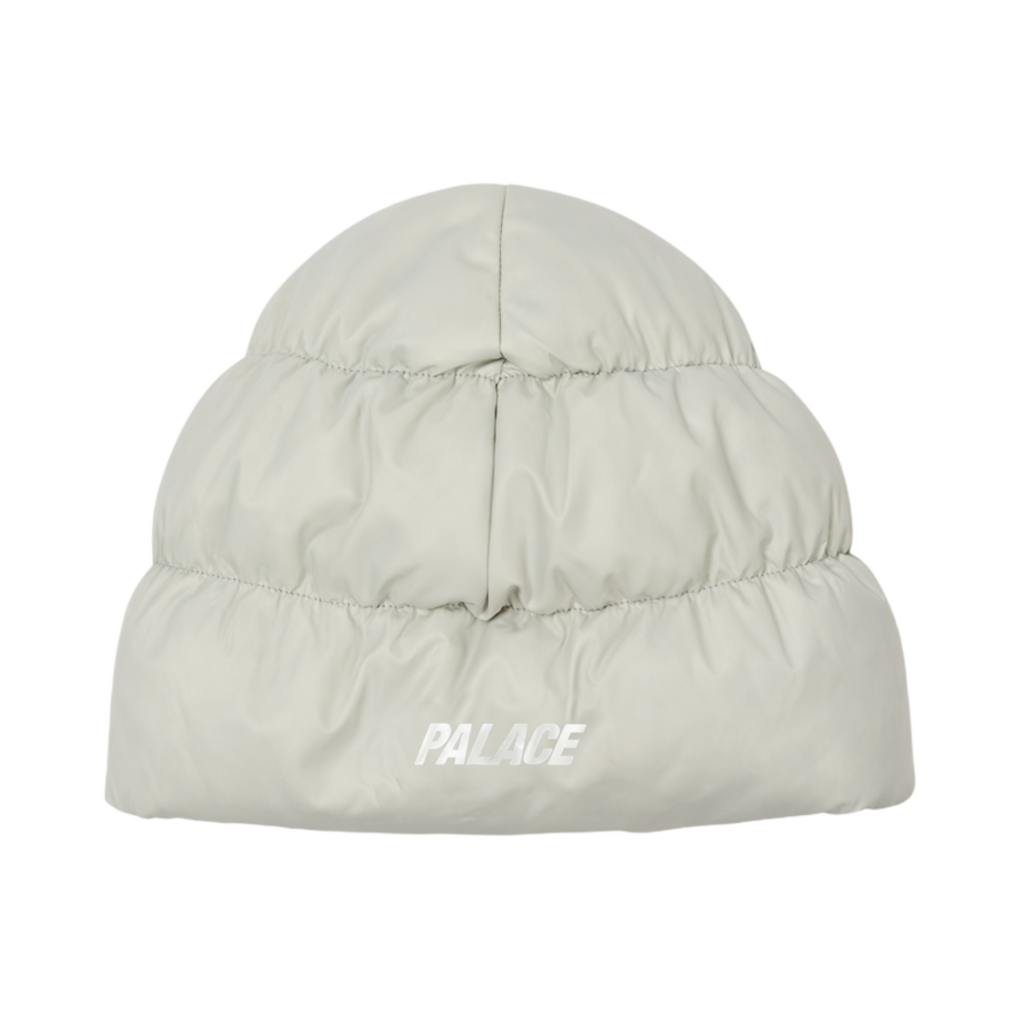 - Palace Pertex Puffa Beanie Frost Grey - 24FW