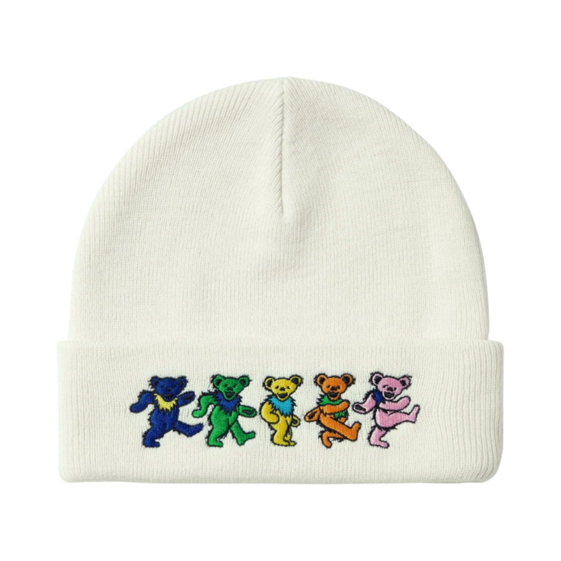 GD243WHWBE01OFW thisisneverthat x Grateful Dead Dancing Bears Beanie Off White