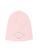 (W) Mischief Rhombus Beanie Light Pink