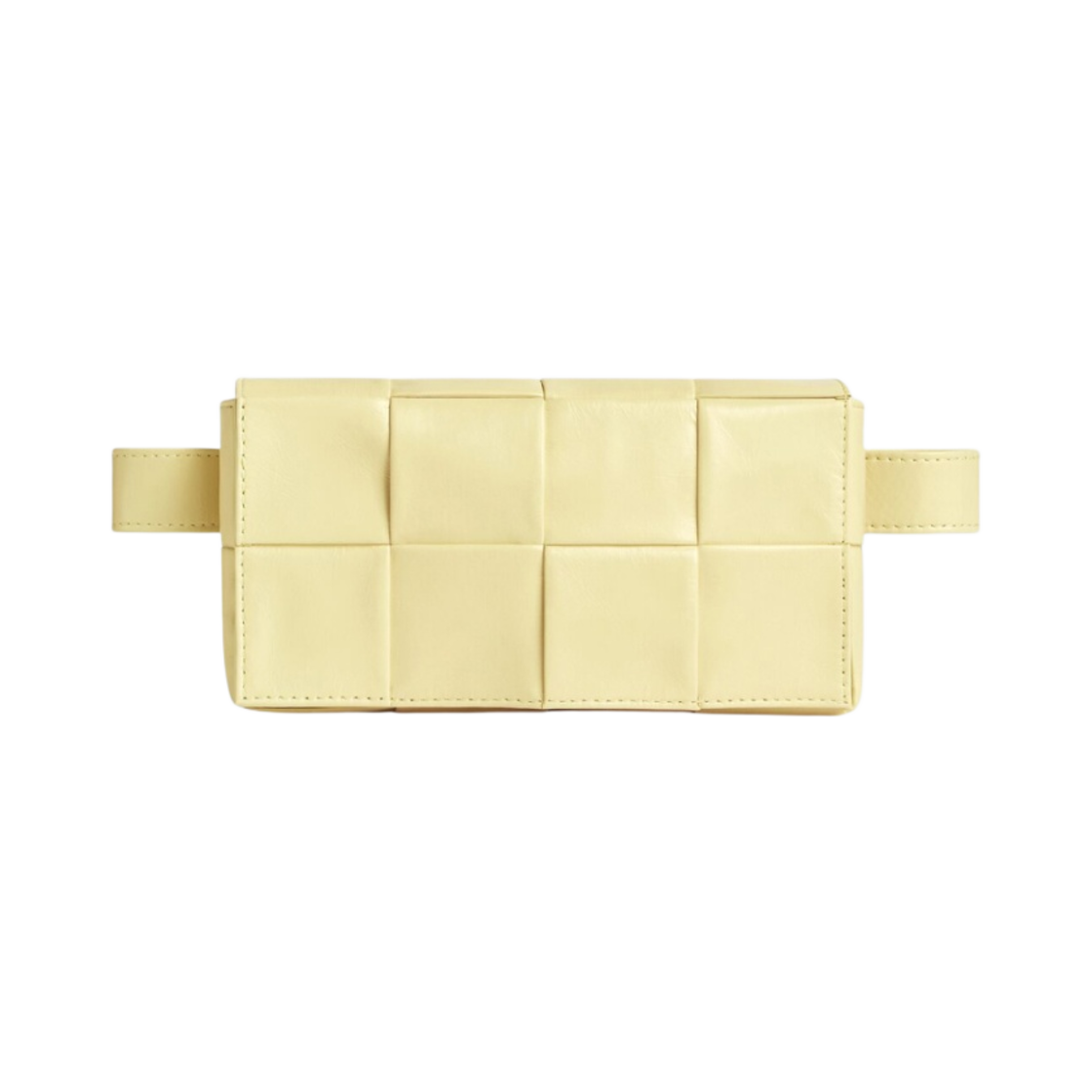 651053VCQ727450 Bottega Veneta Cassette Belt Bag Ice Cream